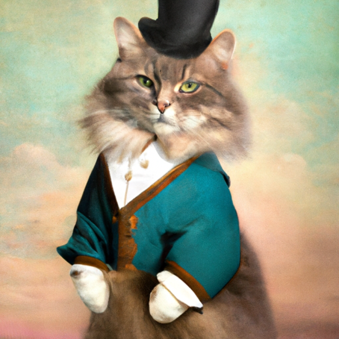 Victorian cat from: A seamless experience with Next 13.4, Tailwind CSS and Sanity