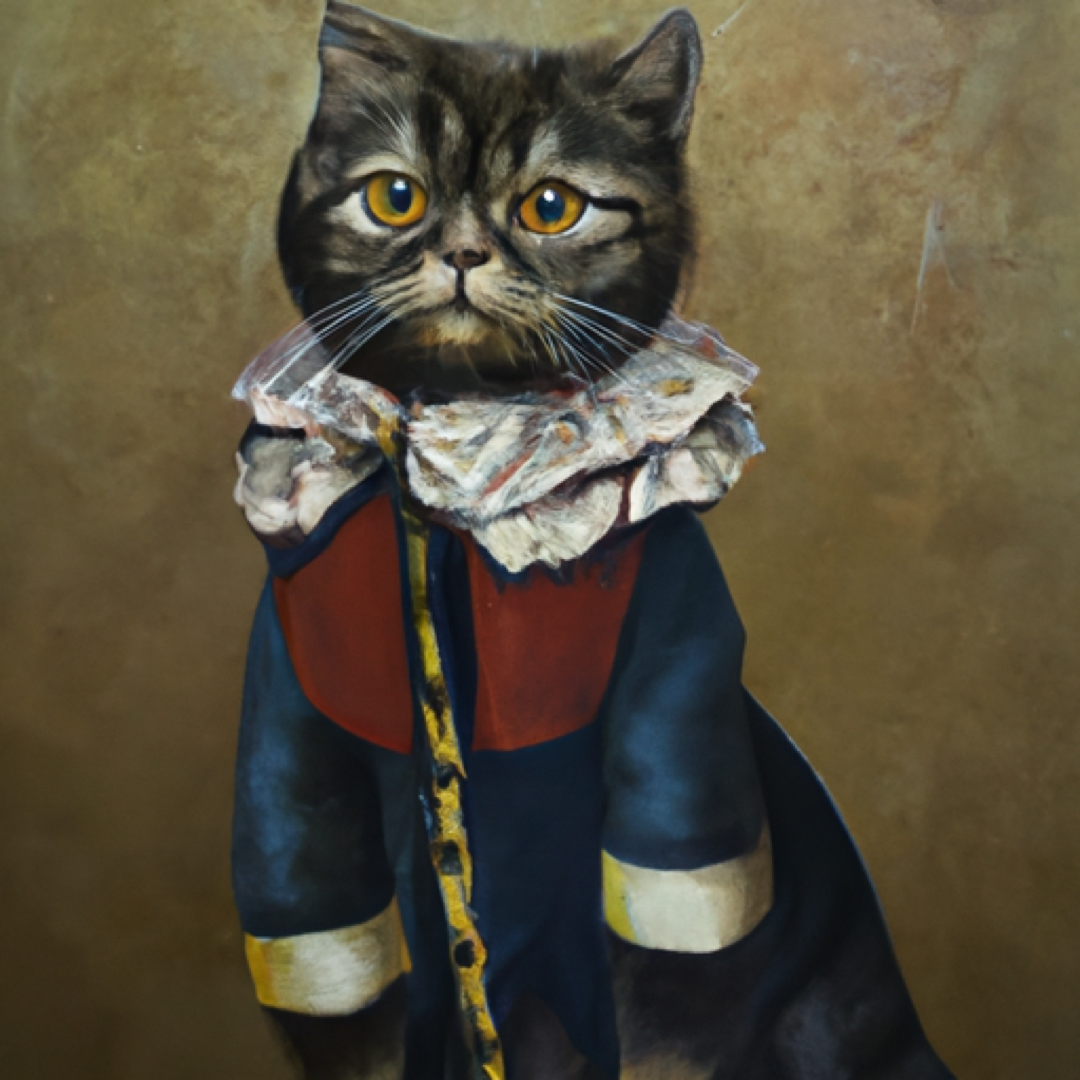 Victorian cat from: Actually using Figma dev mode