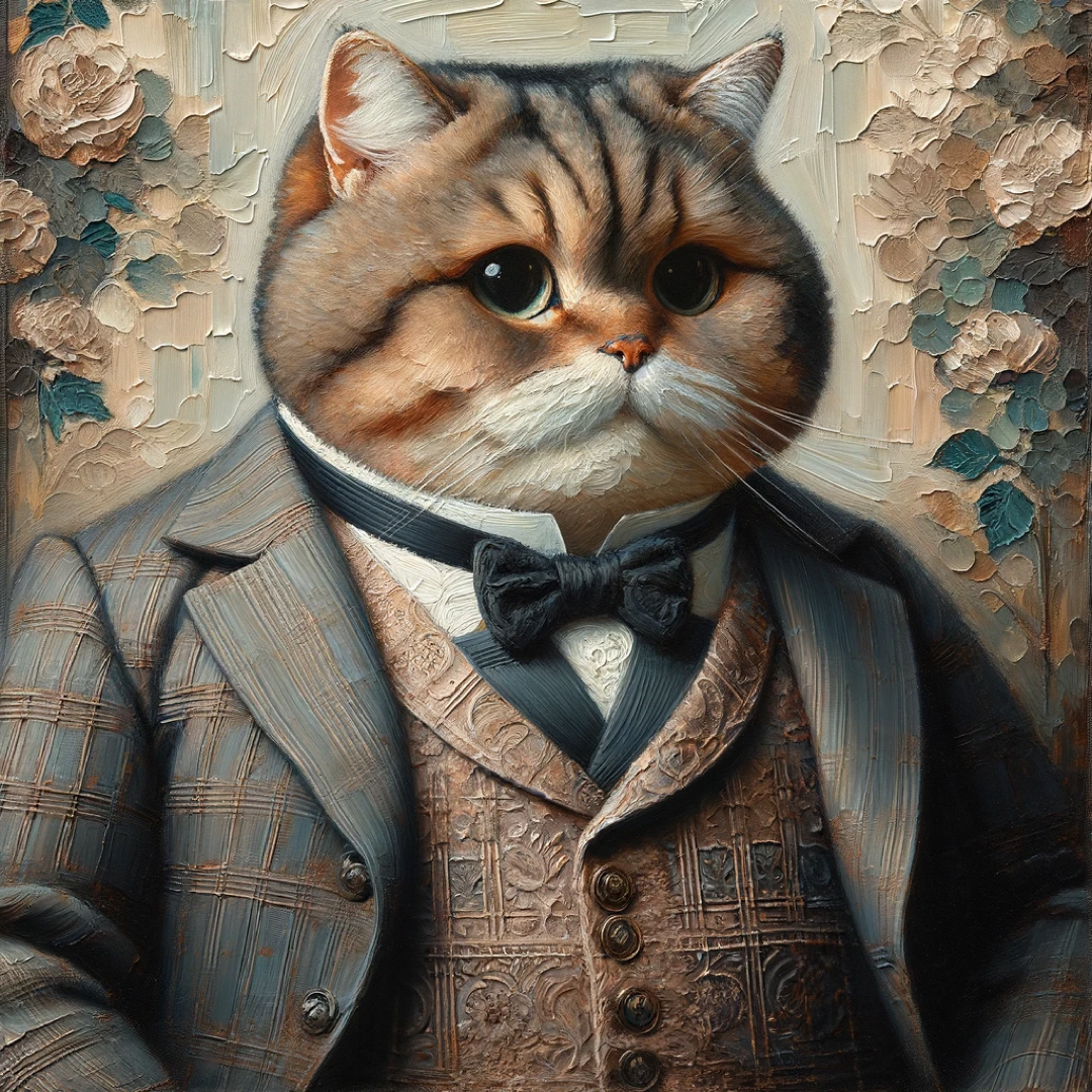 Victorian cat from: Get better at using Sanity Studio