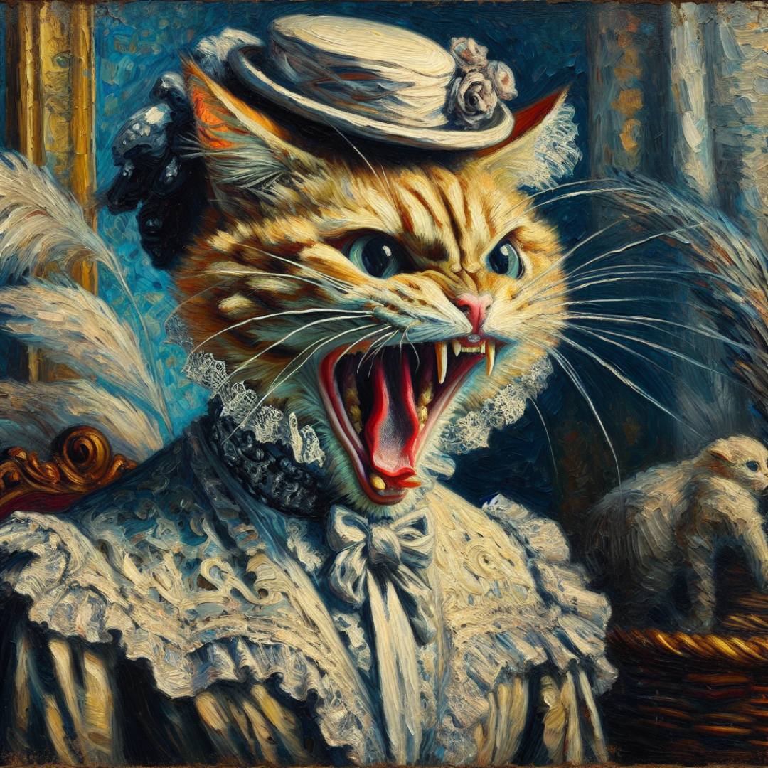Victorian cat from: Page-builders and spacing