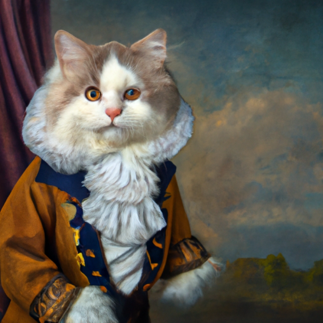 Victorian cat from: Setting up live preview for Sanity on Next 13.4