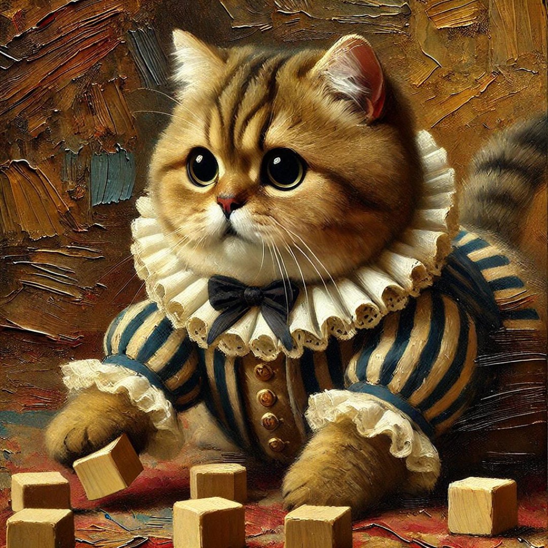 Victorian cat from: The only Sanity page-builder guide you'll ever need