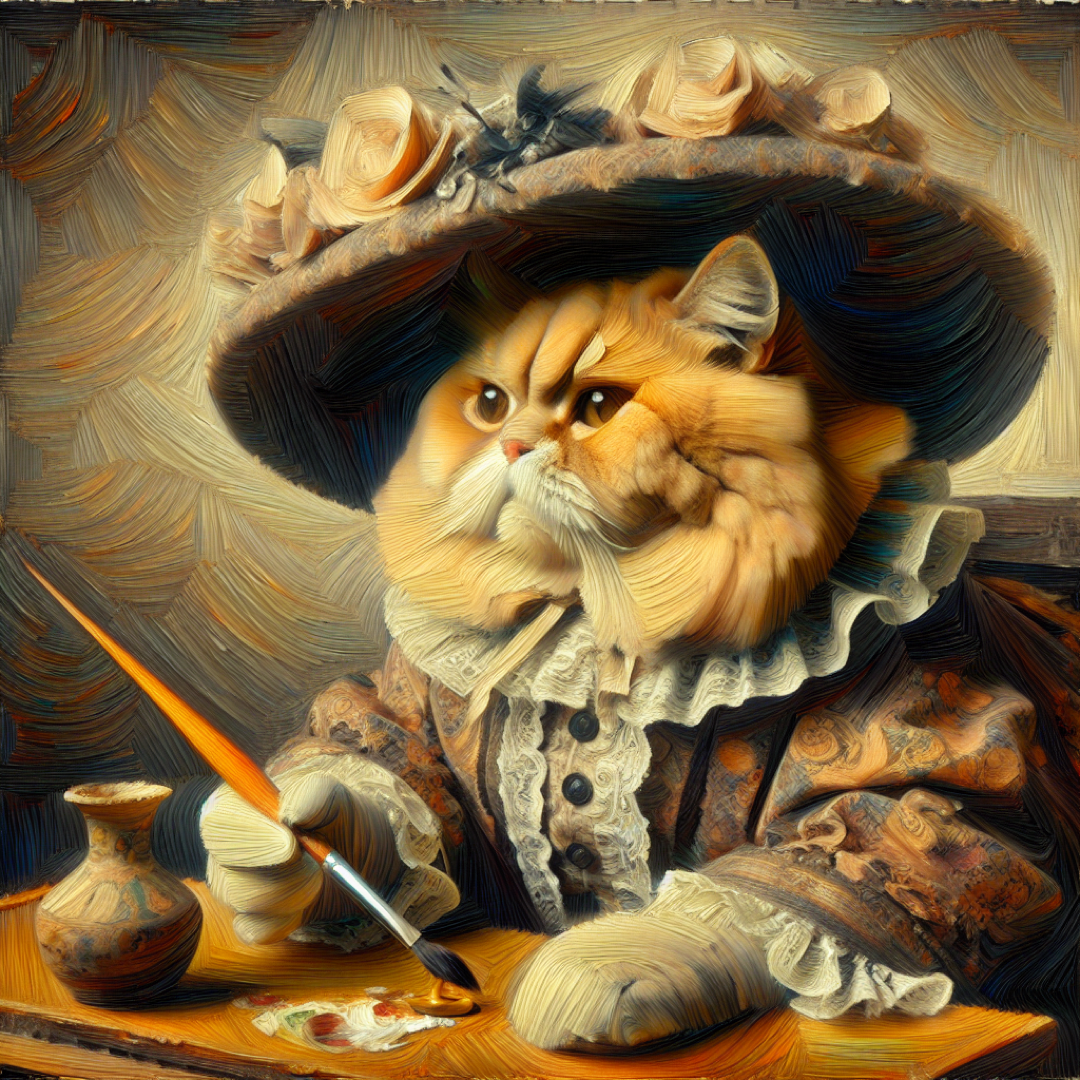Victorian cat from: Ship AI, AI, AI